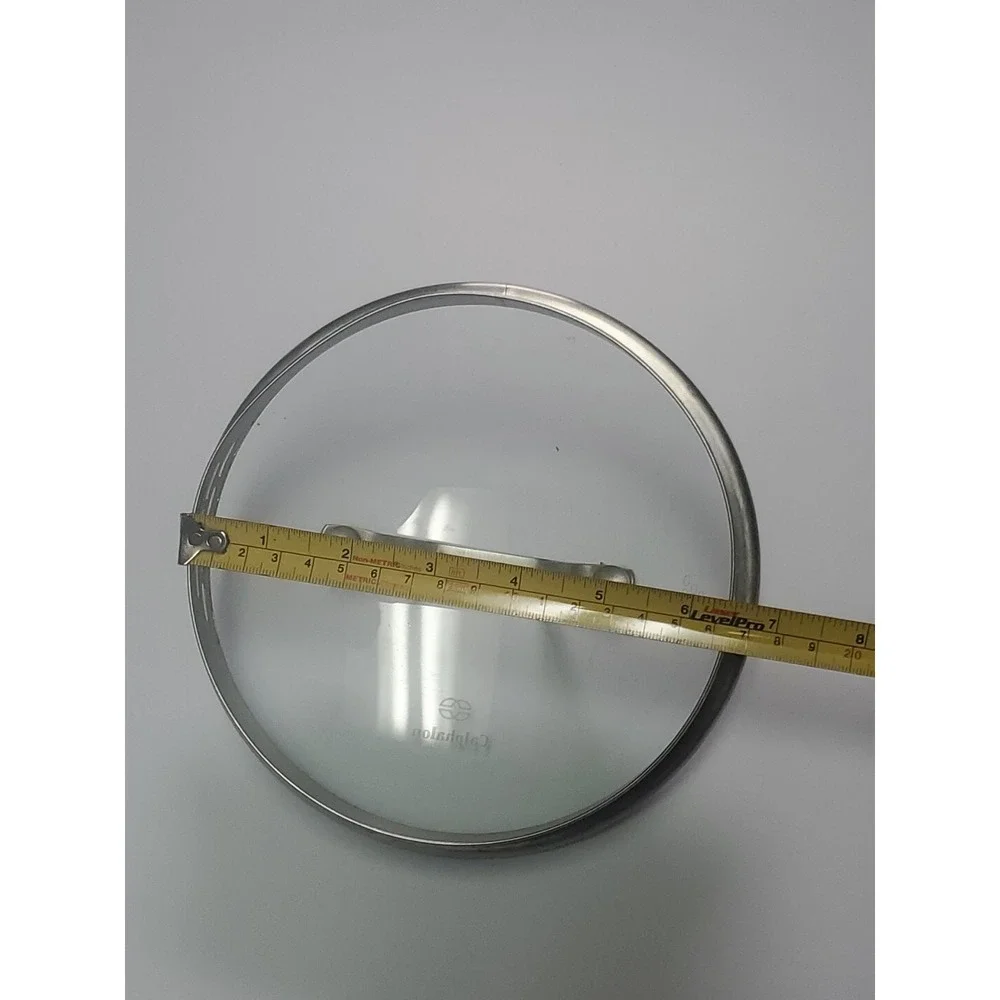 Calphalon Glass Stainless Steel Replacement Strainer Lid 6 3/8